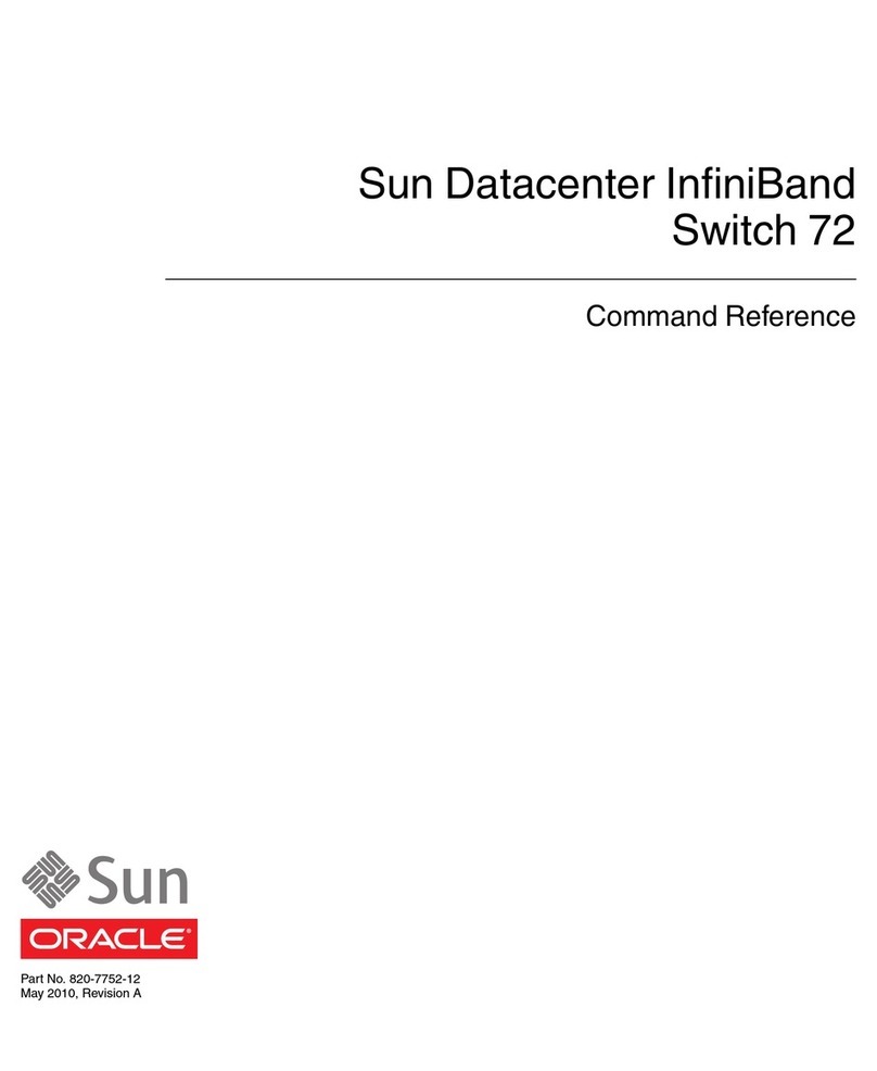 Sun Oracle Datacenter InfiniBand Switch 72 Command reference