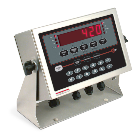 Rice Lake 420 Plus User manual Rice Lake 420 Plus User manual