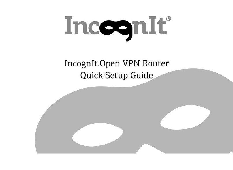 Incognit Incognit.Open Quick setup guide