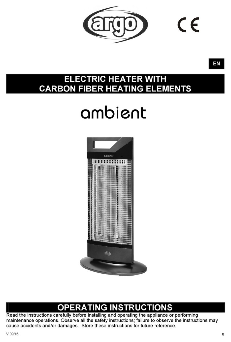 Argo AMBIENT operating instructions