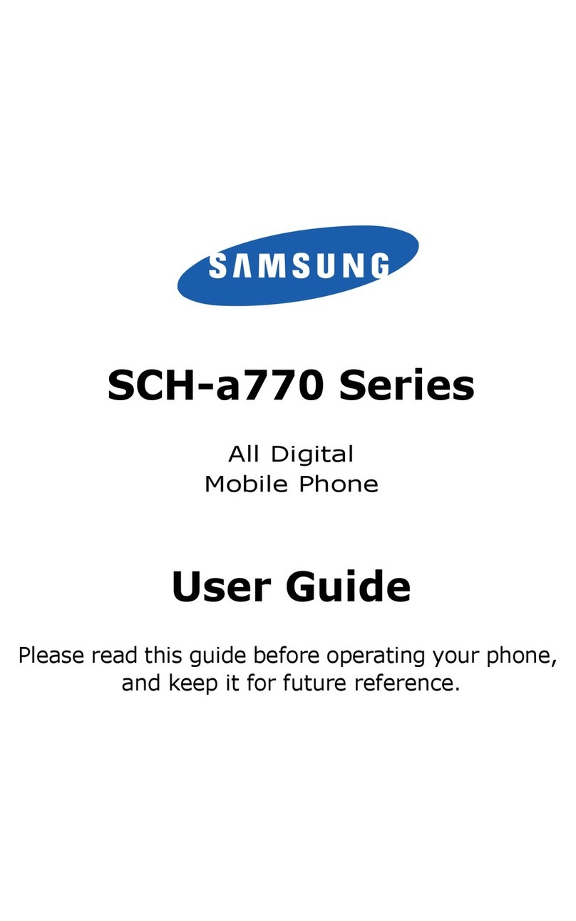Samsung SCH-a770 series User manual