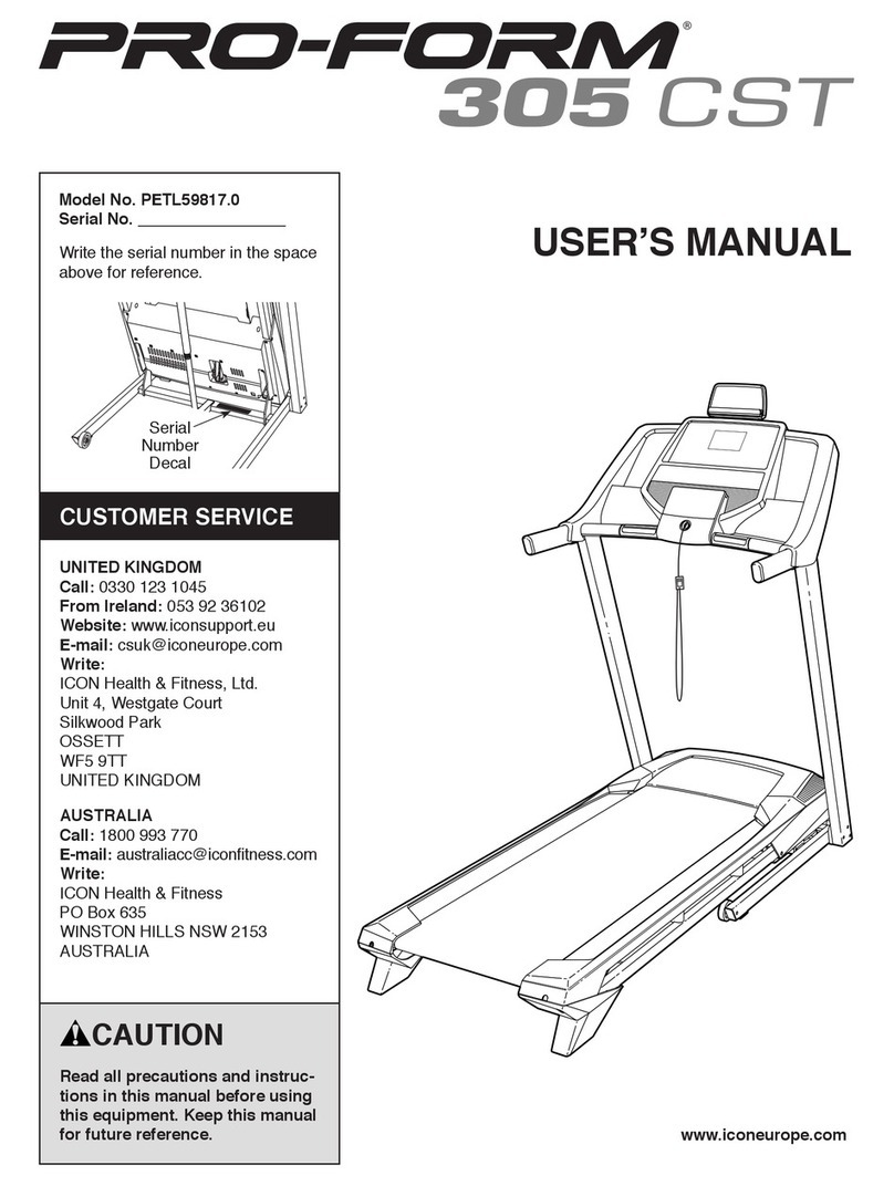 ICON PETL59817.0 user manual