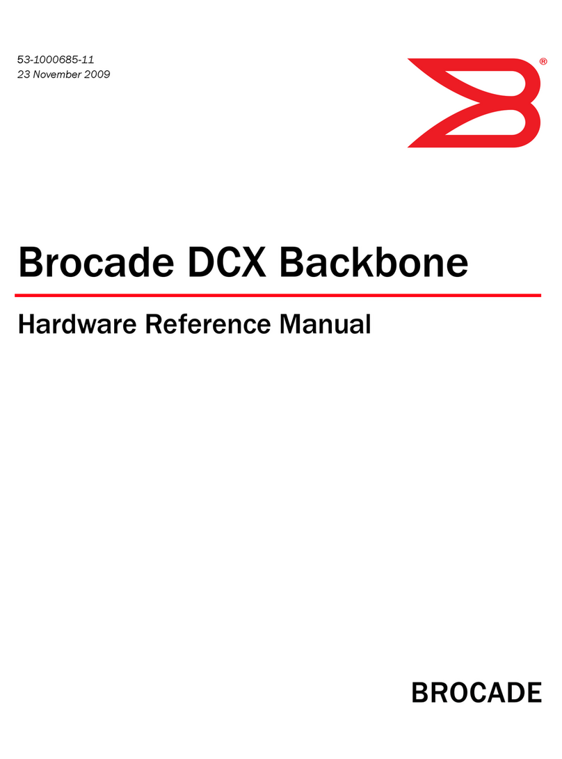 Brocade Communications Systems DCX Hardware reference manual