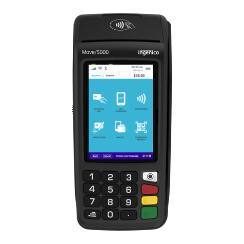Ingenico Tetra Move/5000 Quick reference guide