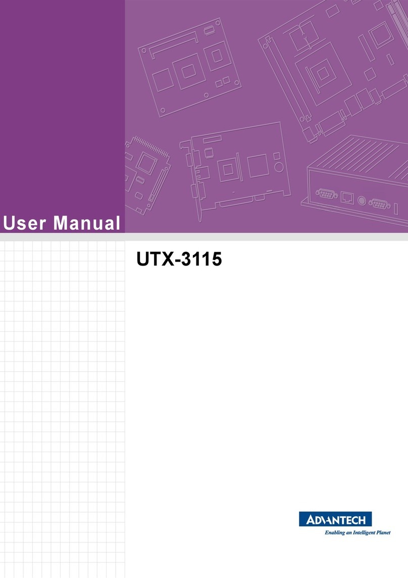 Advantech UTX-3115 user manual