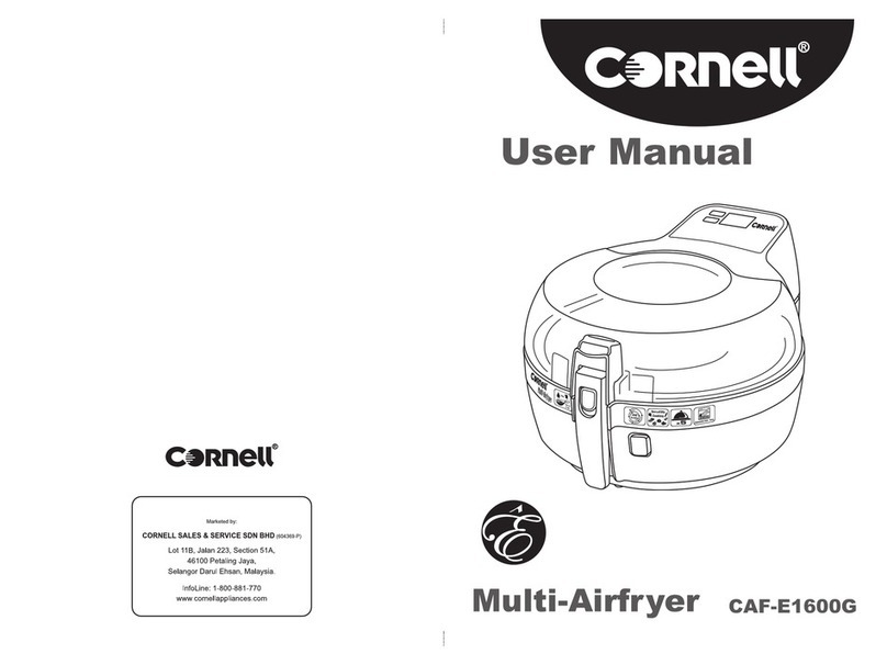 Cornell CAF-E1600G user manual