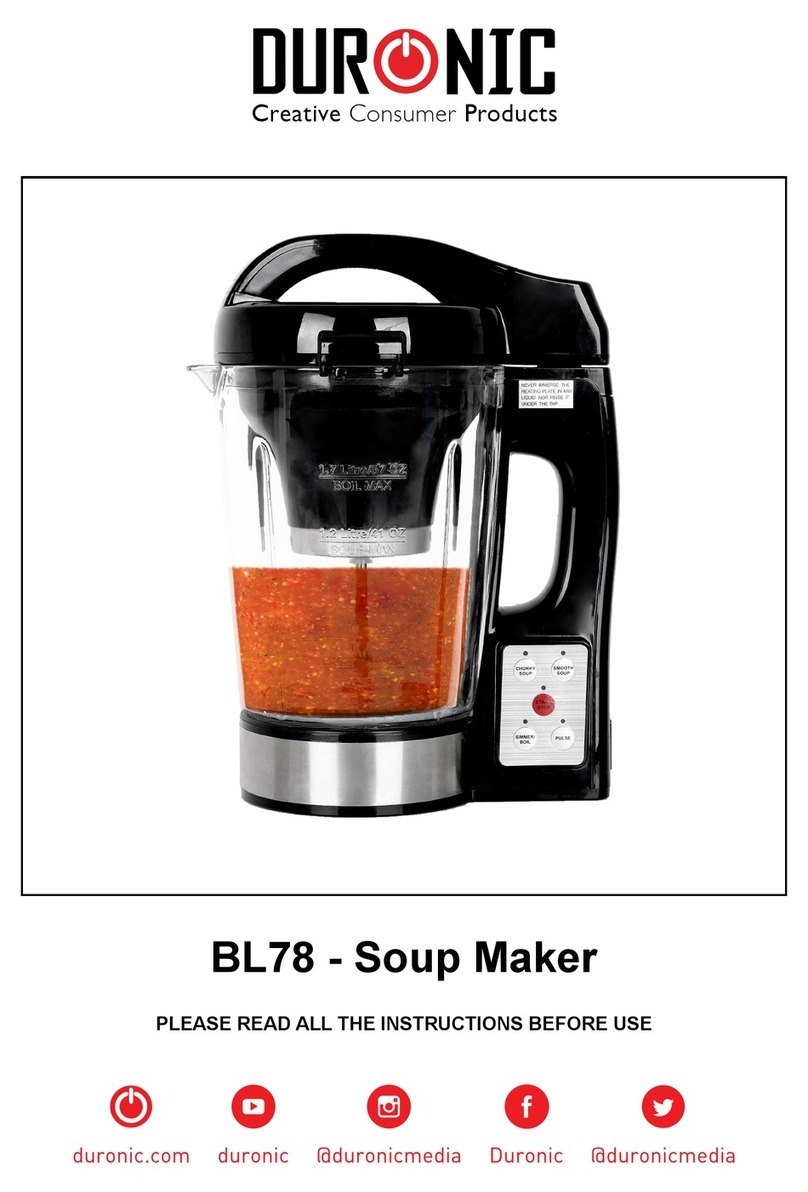 Duronic BL78 User manual Duronic BL78 User manual