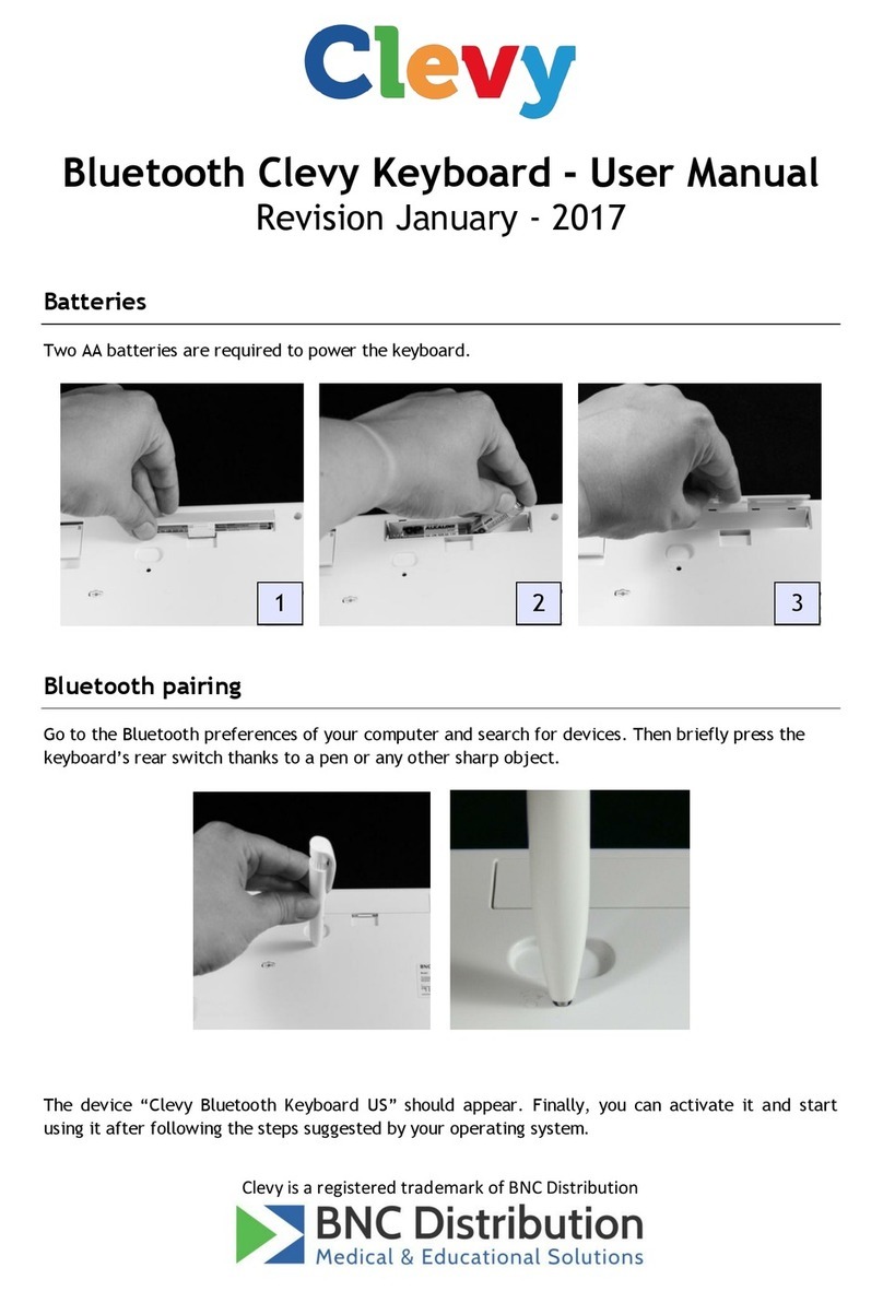 BNC Distribution Clevy 102917 user manual