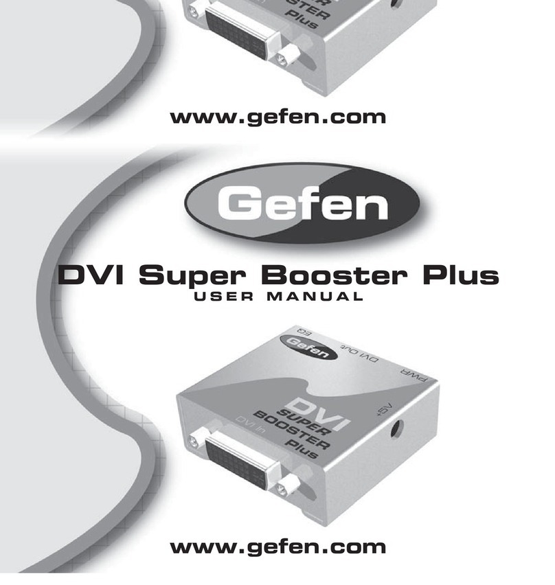 Gefen EXT-DVI-141SBP User manual