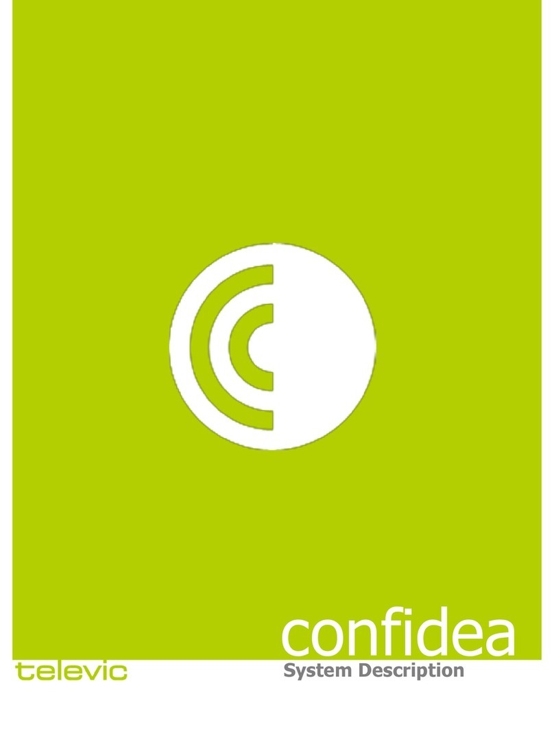 Televic Confidea DD G3 System description