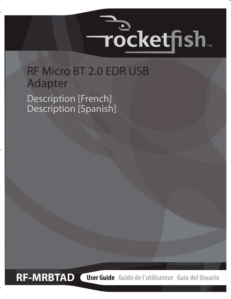 Rocket Fish RF-MRBTAD User manual