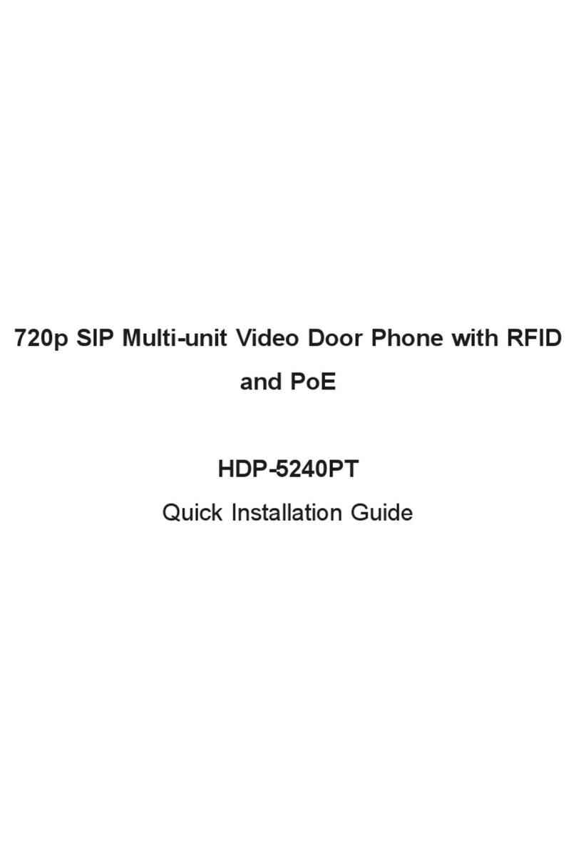 Planet HDP-5240PT Quick installation guide