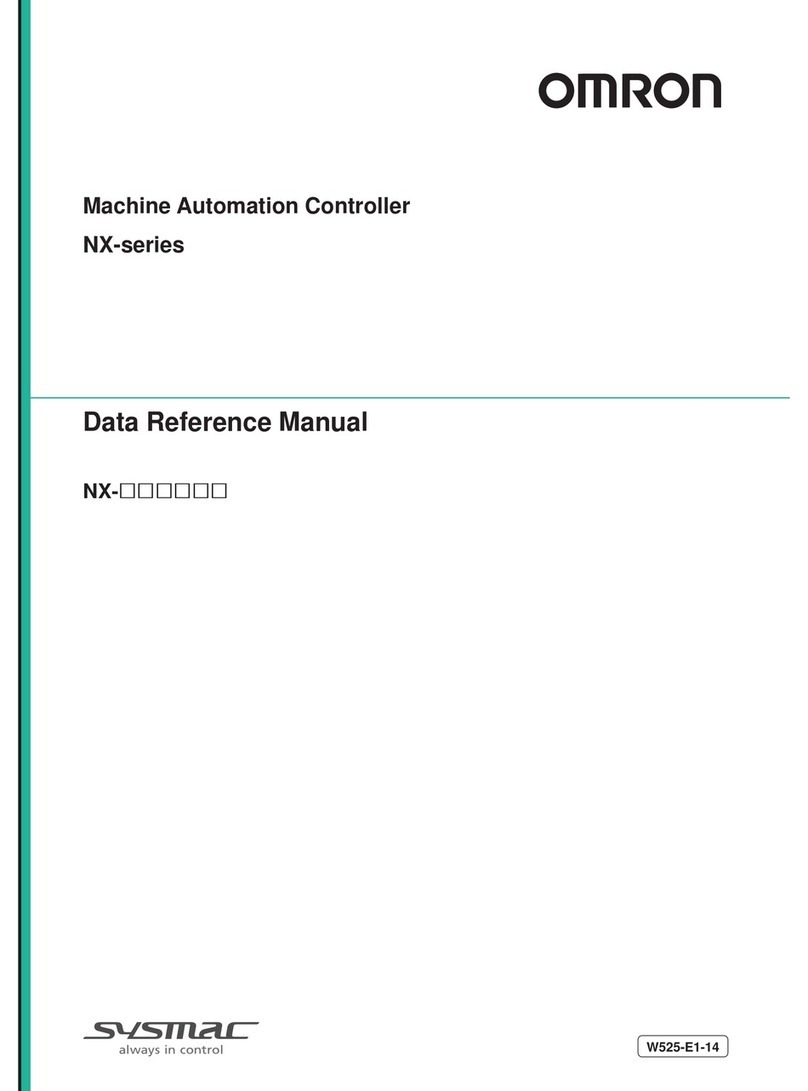 Omron NX Series User manual