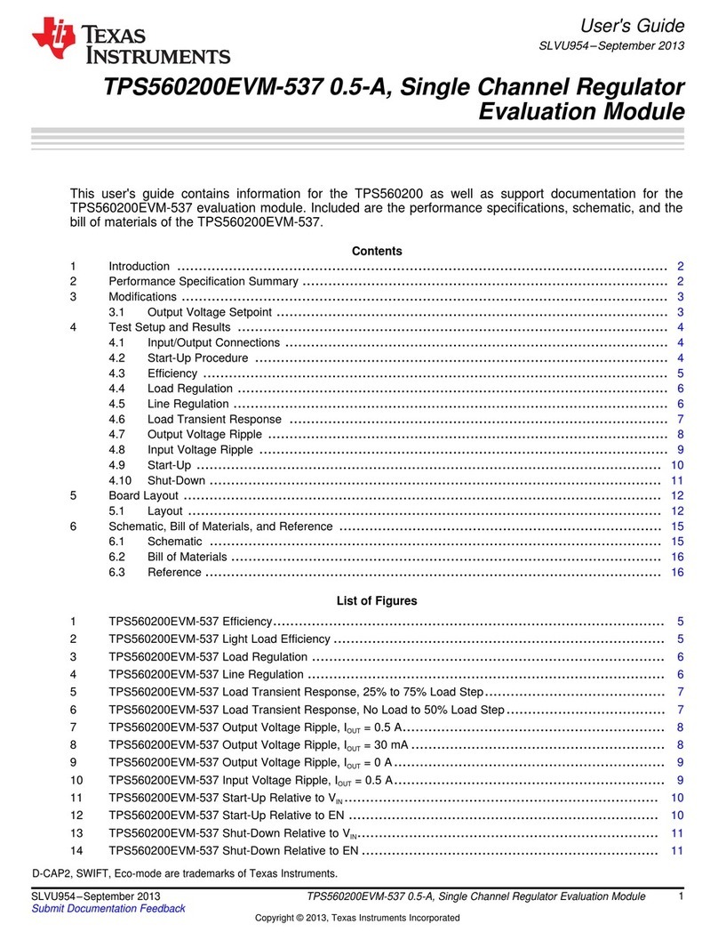 Texas Instruments TPS560200 User manual