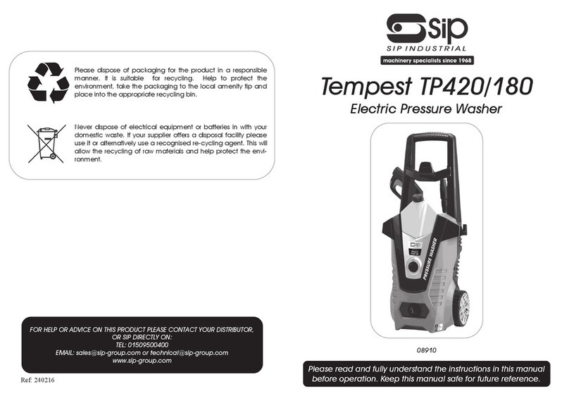 SIP Tempest TP420/180 manual