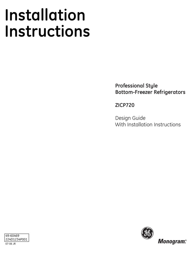 Monogram ZICP720 User manual