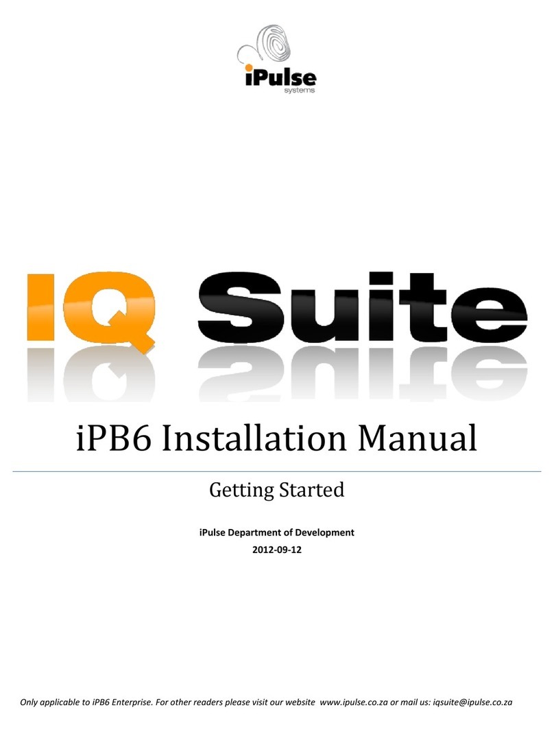 iPulse iPB6 installation manual