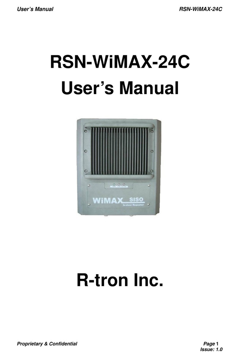 WiMAX RSN-WiMAX-24C user manual WiMAX RSN-WiMAX-24C user manual