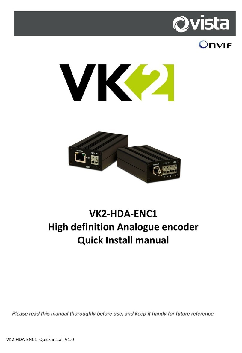 NORBAIN VK2-HDA-ENC1 Quick install manual