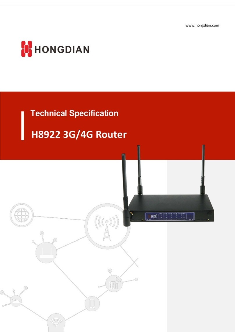 Shenzhen Hongdian Technologies H8922 Technical spesification Shenzhen Hongdian Technologies H8922 Technical spesification