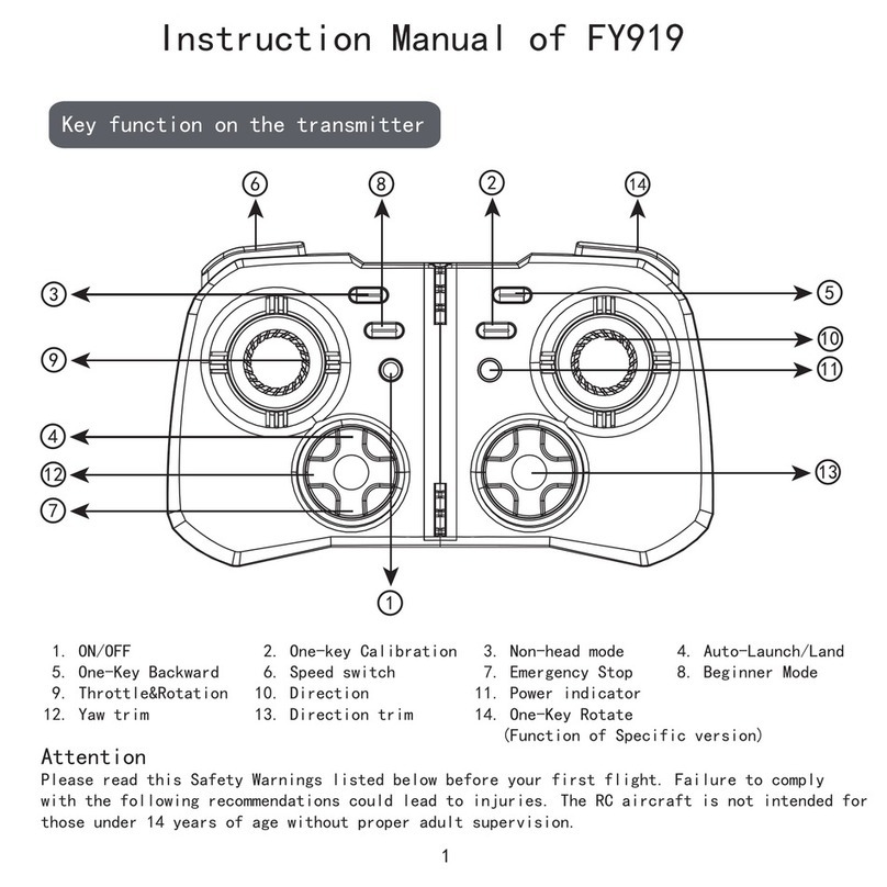 Flying3D FY919 instruction manual