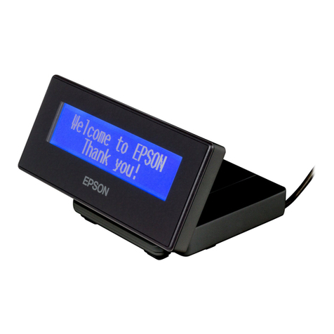 Epson DM-D30 Use and care manual
