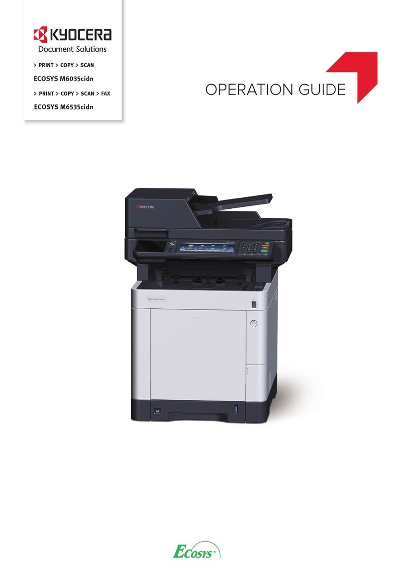 Kyocera ECOSYS M6035cidn User manual