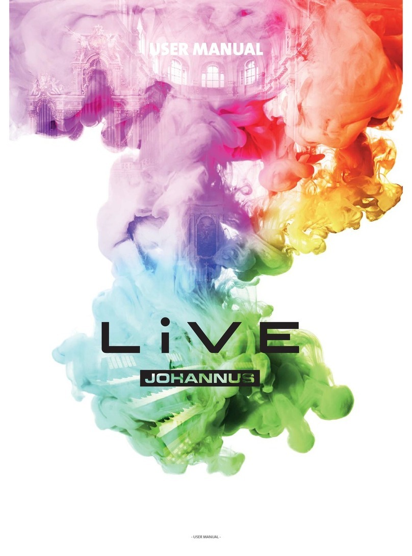 Johannus LIVE user manual