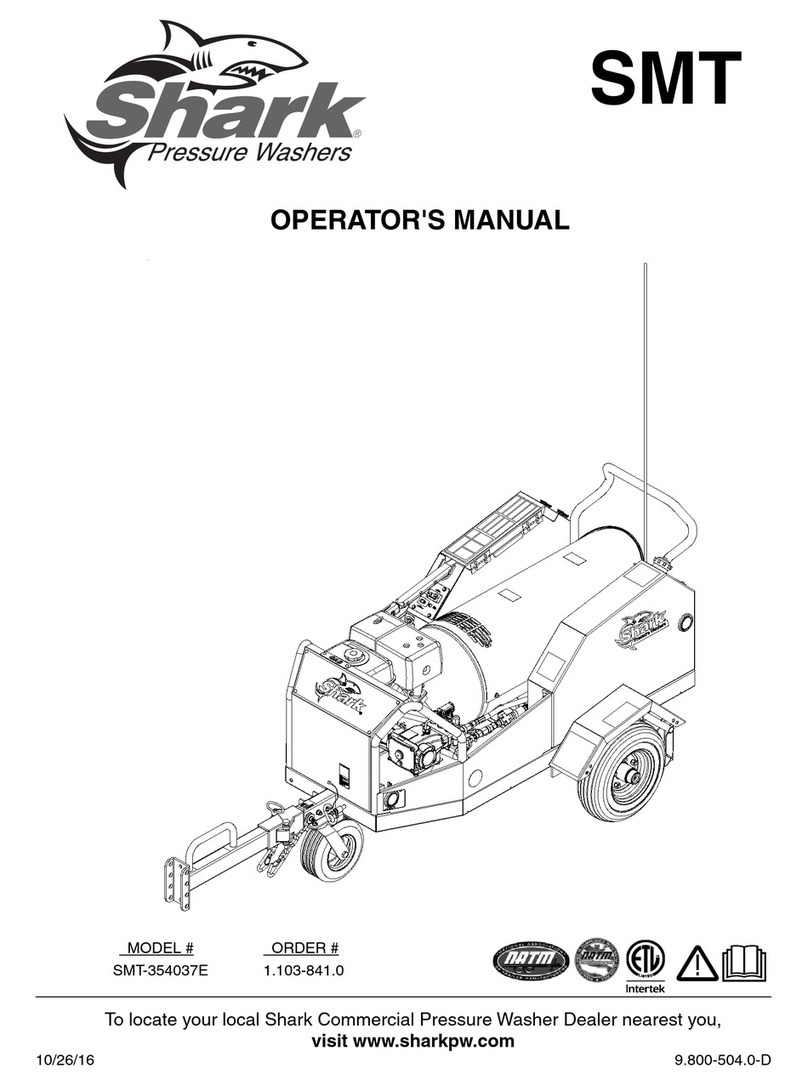 Shark Pressure Washers SMT-354037E Operator's manual
