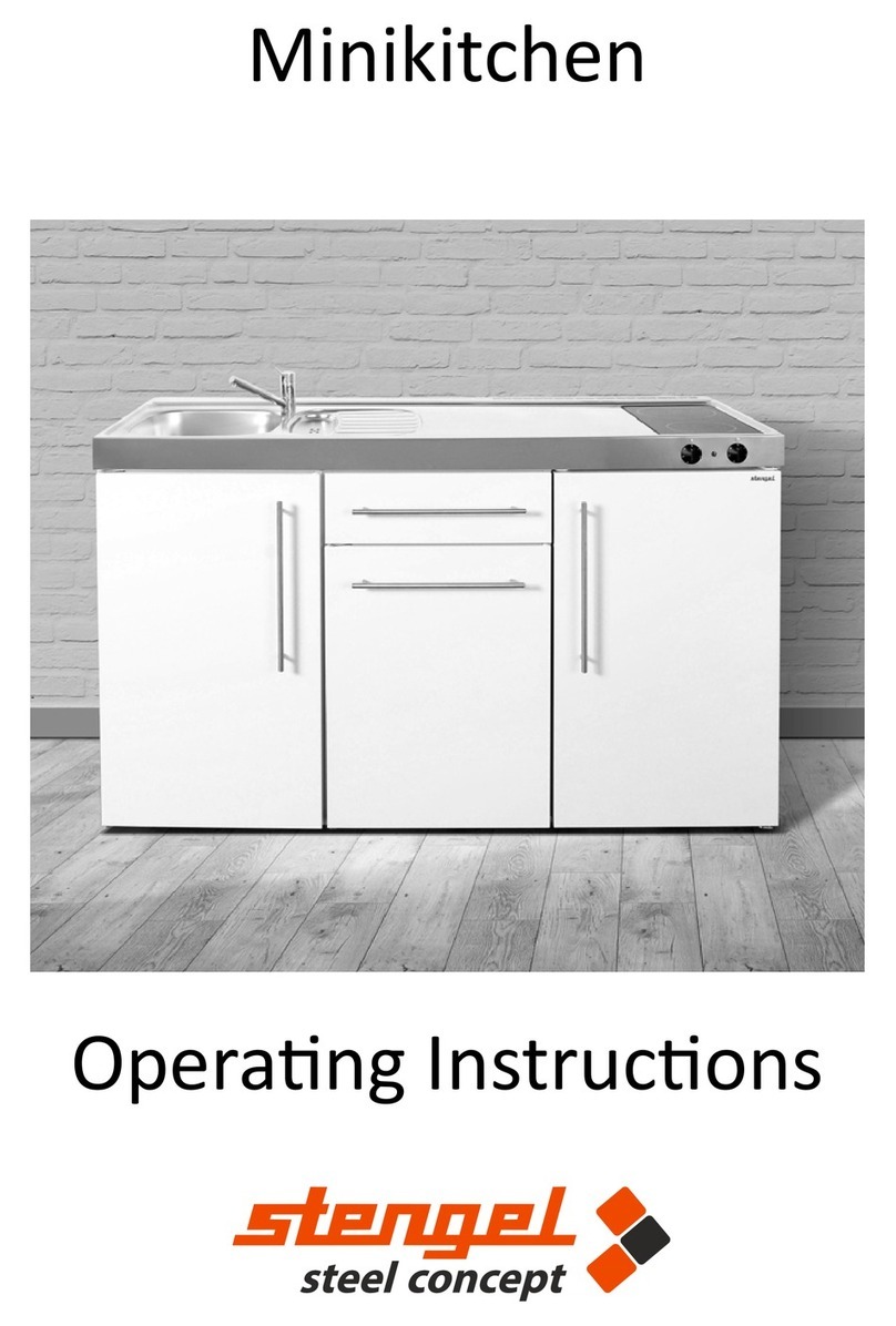 Stengel Minikitchen operating instructions