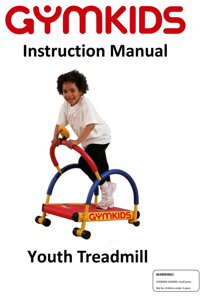 Gymkids W9345 instruction manual