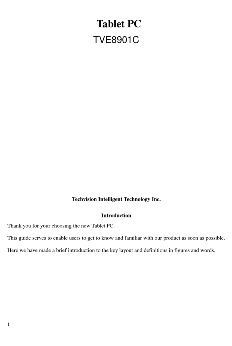 TechVision TVE8901C User manual