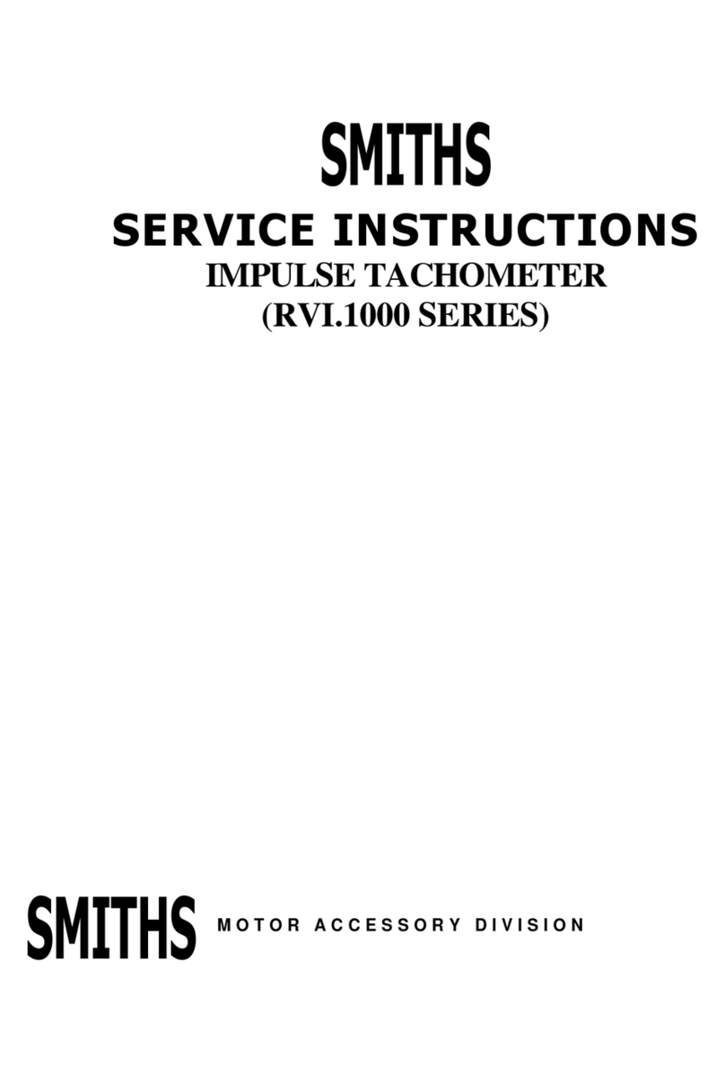 Smiths RVI.1000 SERIES Operating instructions