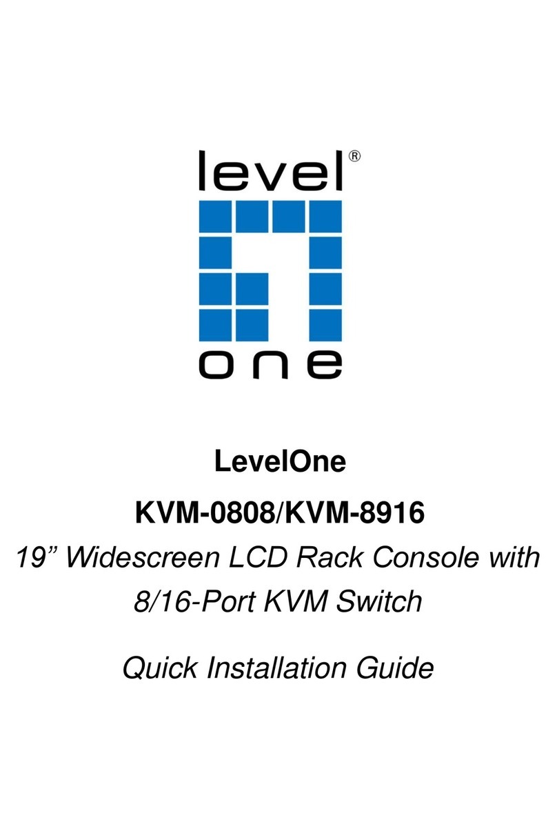 LevelOne KVM-8916 User manual LevelOne KVM-8916 User manual
