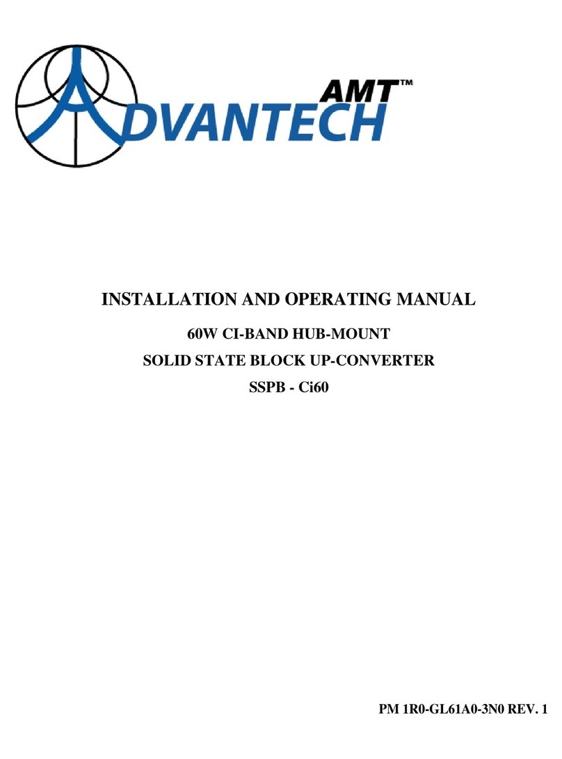 Advantech AMT SSPB-Ci60 Installation and operating manual