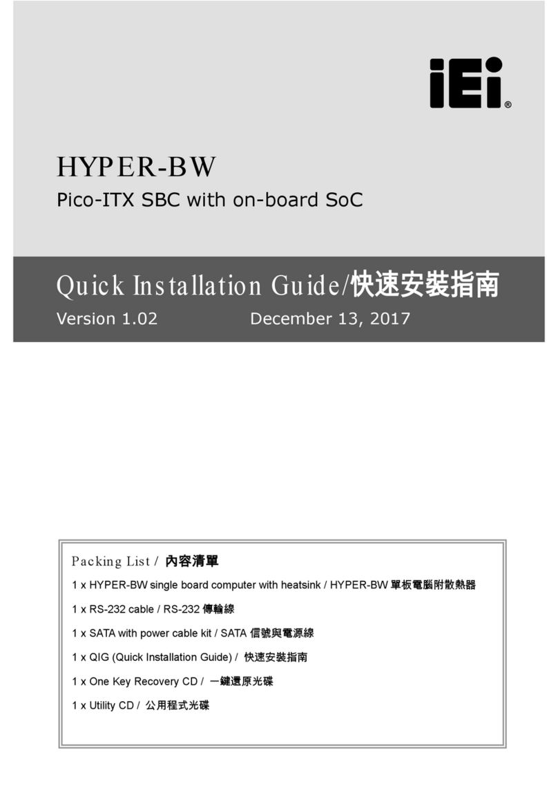 IEI Technology HYPER-BW User manual