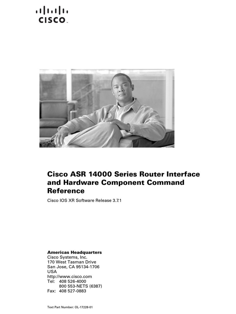 Cisco ASR 14000 Series Installation manual Cisco ASR 14000 Series Installation manual