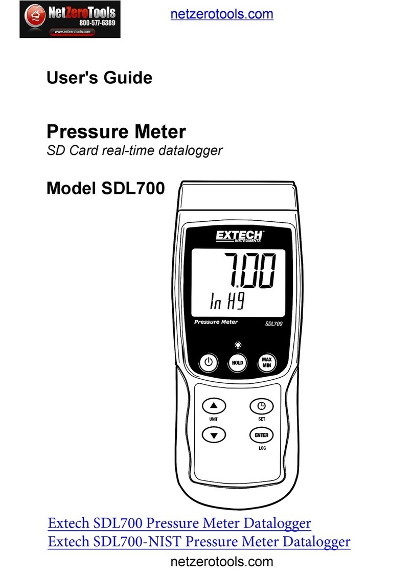 Extech Instruments SDL700 User manual