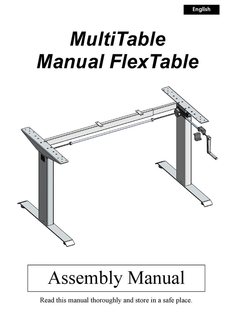MultiTable FlexTable Assembly manual