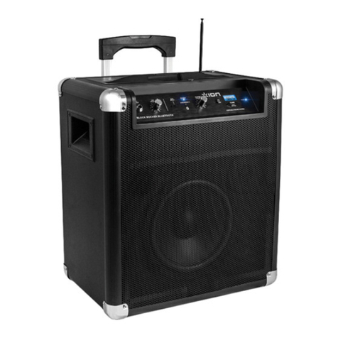 ION BLOCK ROCKER BLUETOOTH iPA56C quick start guide