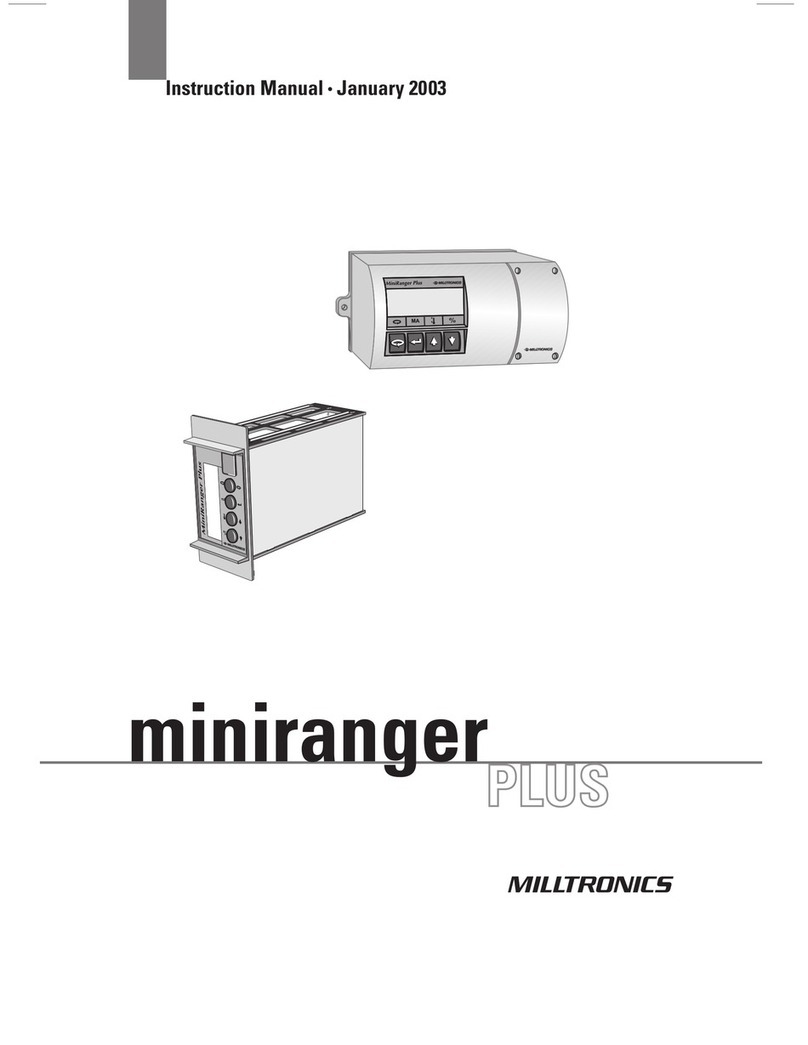 Milltronics miniranger plus instruction manual