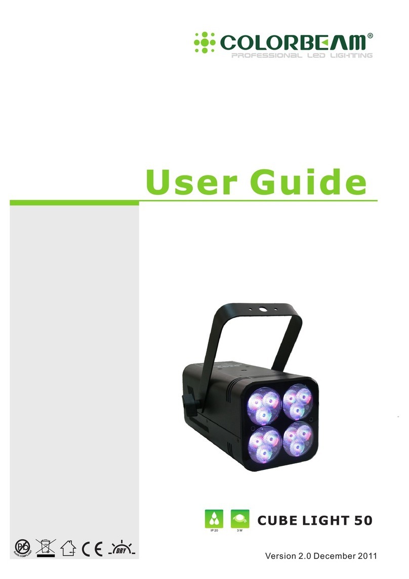 Colorbeam CUBE LIGHT 50 user guide