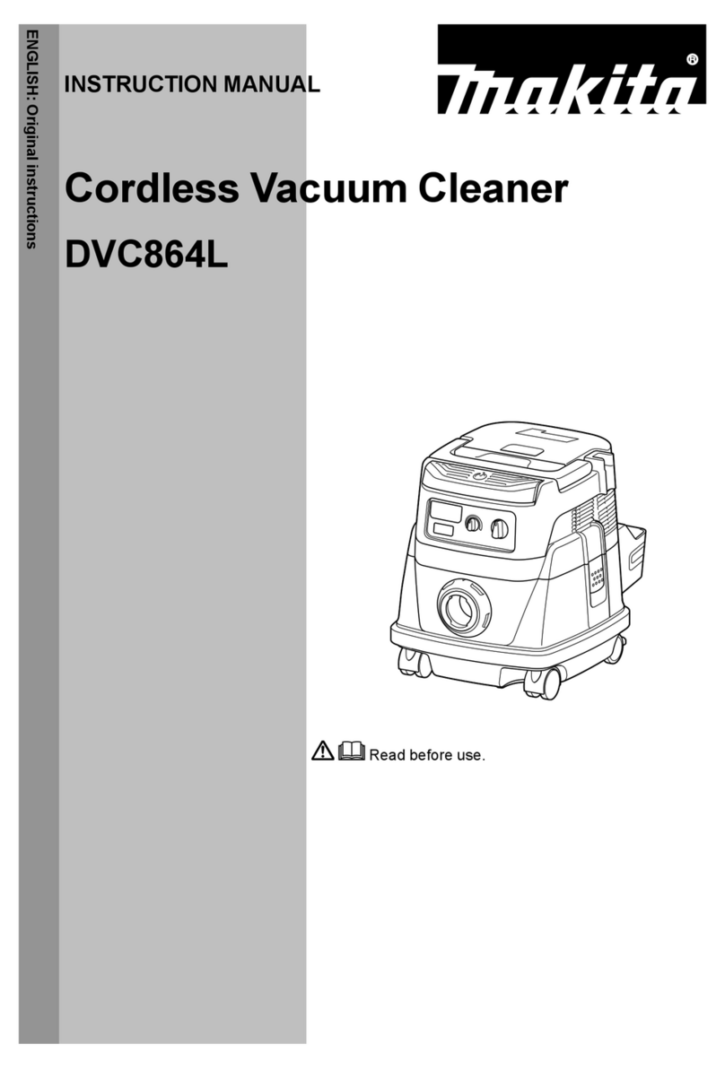 Makita DVC864L instruction manual