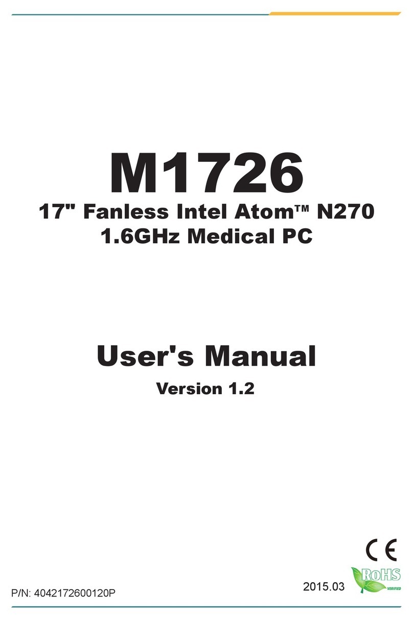 Arbor Technology M1726 user manual