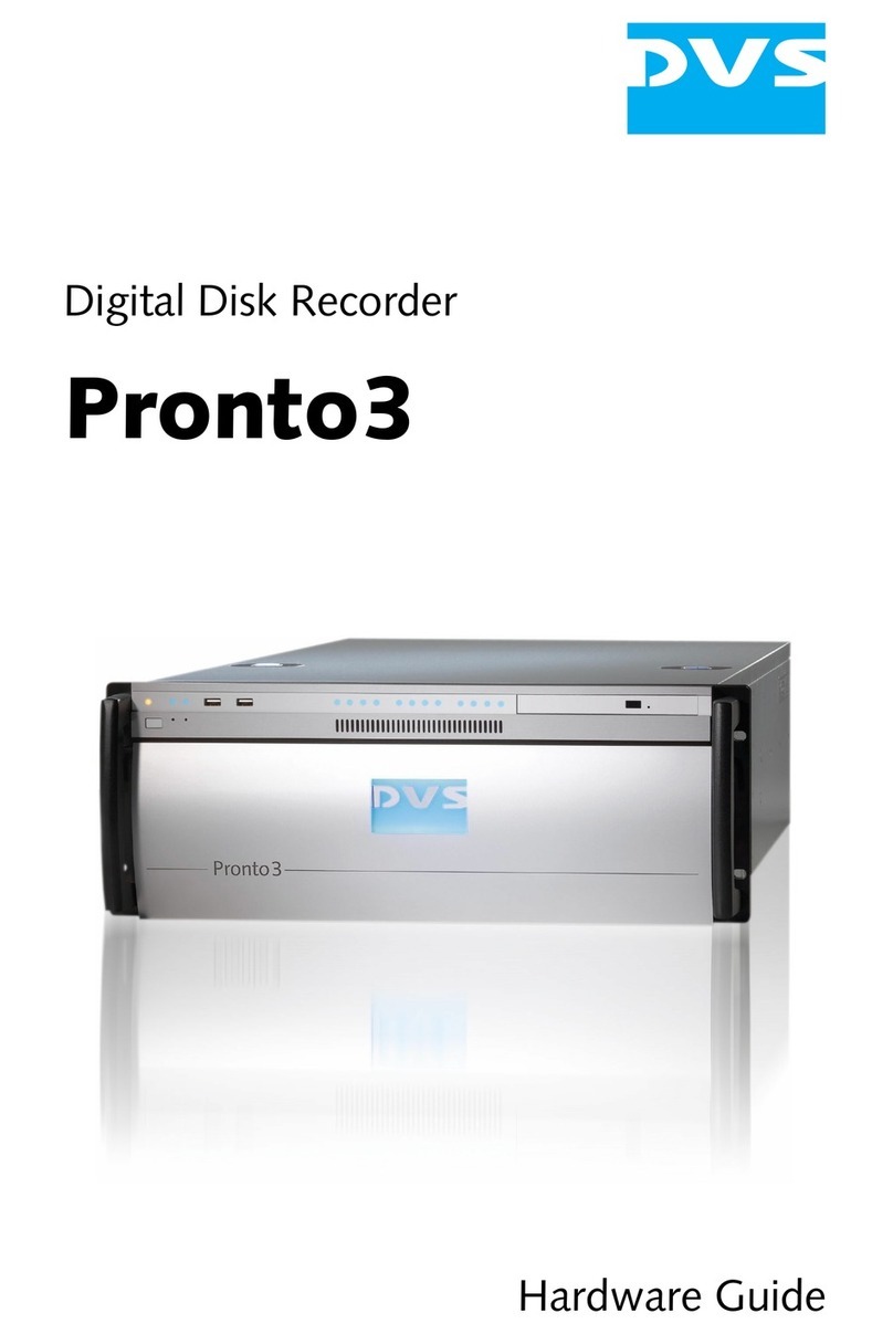 DVS Pronto3 Hardware guide