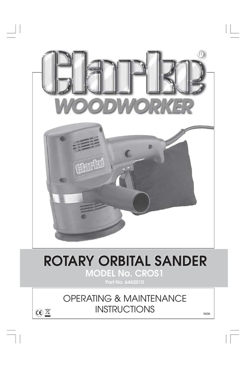 Clarke CROS1 Installation and operation manual