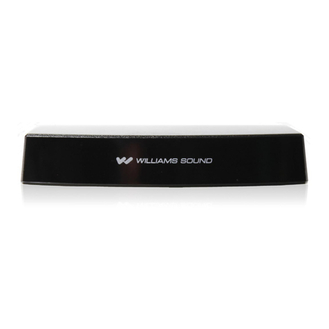 Williams Sound IR T1 user manual