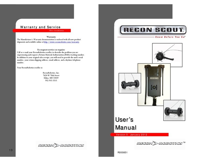 Recon Scout XT user manual