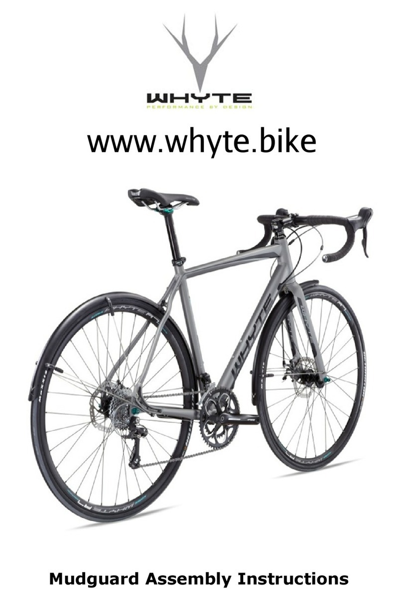 Whyte Mudguard Assembly instructions