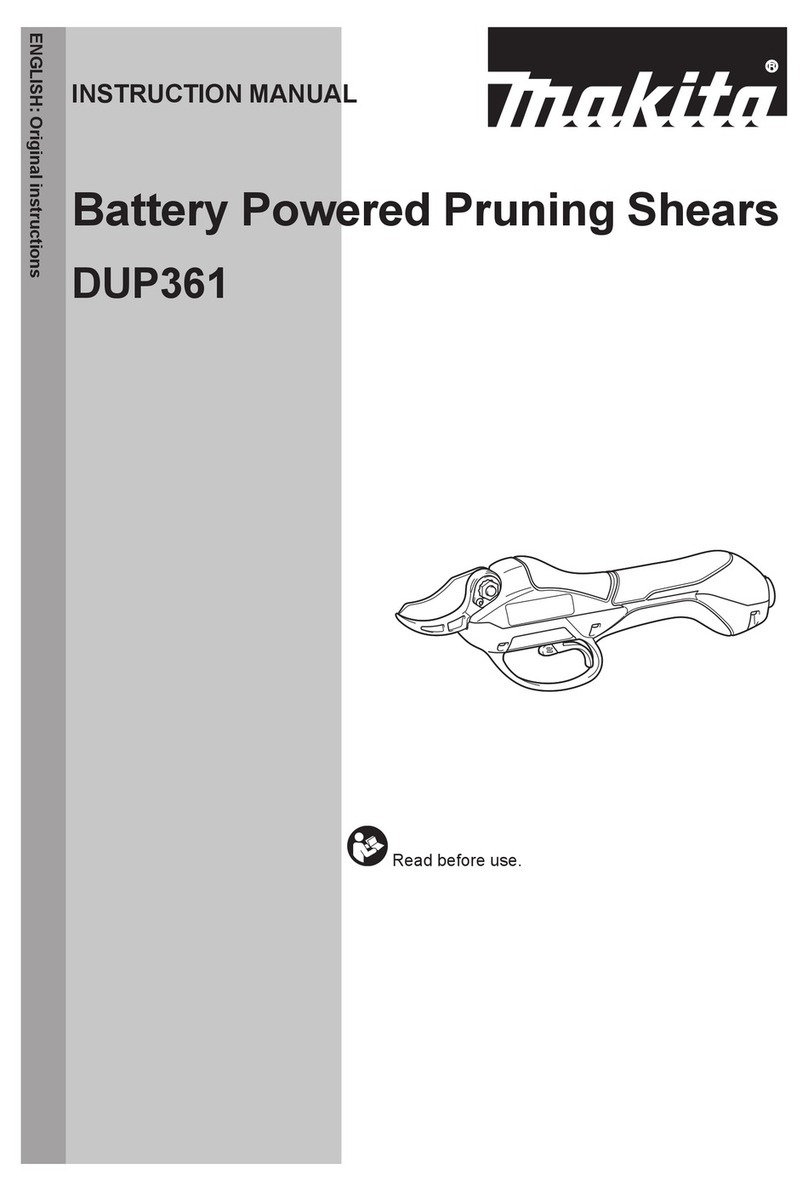 Makita DUP361 User manual